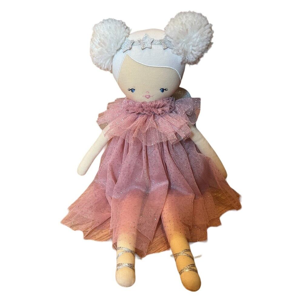 Rare Alimrose Ava Angel Fairy BALLERINA Doll 18" Wings Stars Sparkle Dress